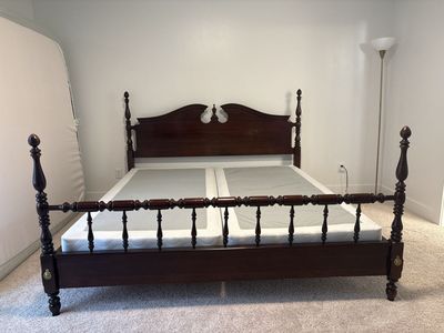 King Size Classic Wooden Bed Frame