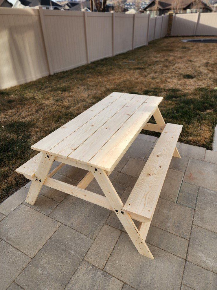 Kids Sandbox Picnic Table - Delivery Available