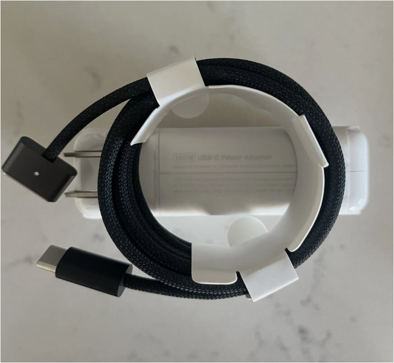 Apple 140W USB-C Power Adapter Dark Cable  **Brand New**