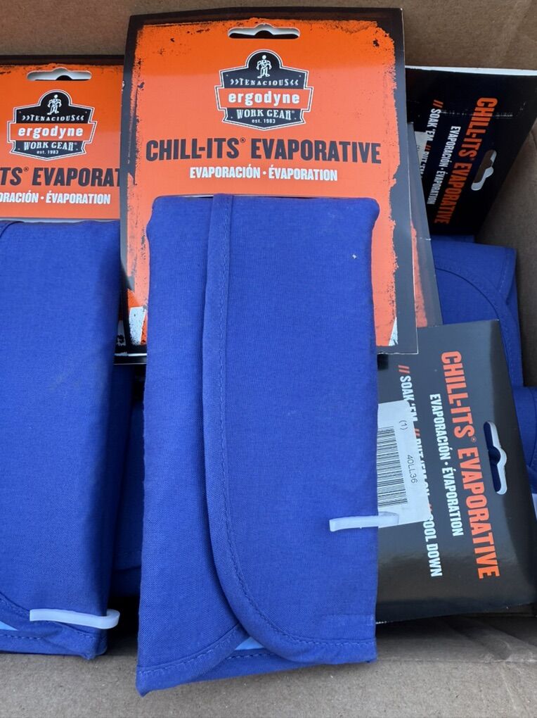 Ergodyne Chill-its Evaporative Cooling Towel New
