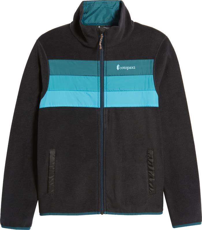 Cotopaxi Teca Fleece Jacket Women’s Small Striped Full Zip Hiking