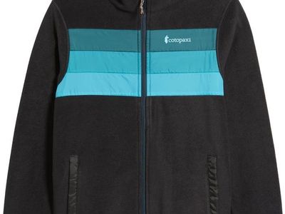 Cotopaxi Teca Fleece Jacket Women’s Small Striped Full Zip Hiking