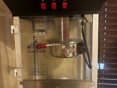 Olde Midway Vintage Style Countertop Popcorn Machine Maker