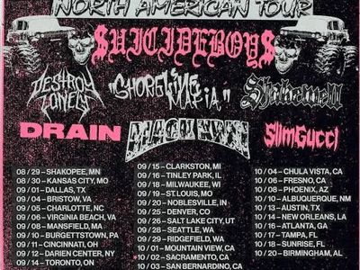 Suicideboys ($uicideboy$) at UFCUA Box Suite 7