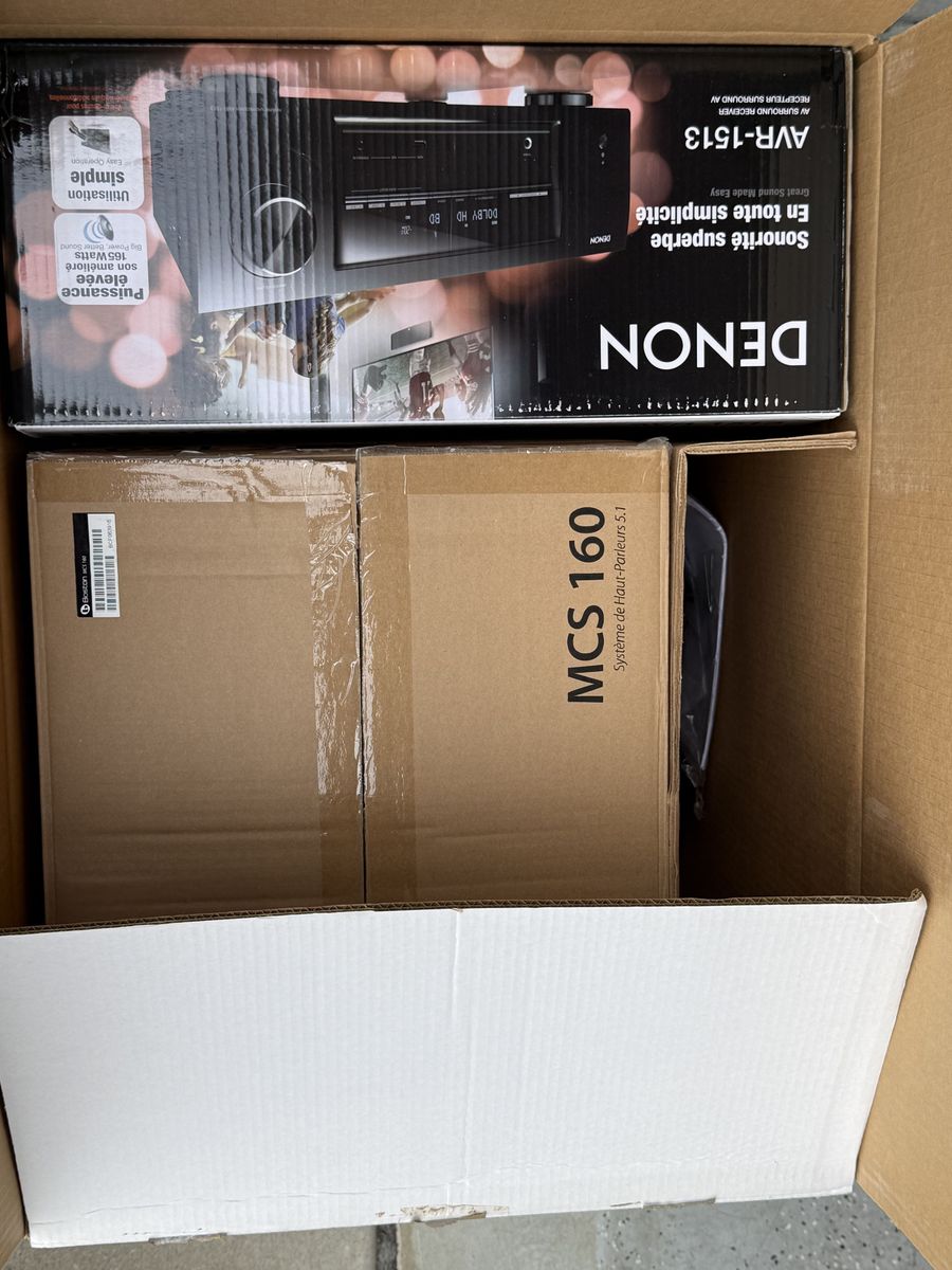 Denon Boston Acoustics Home Theater Surround Sound System