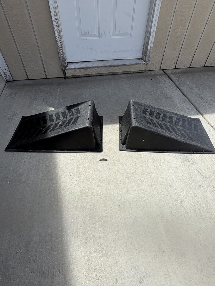Kids bike ramps/jumps