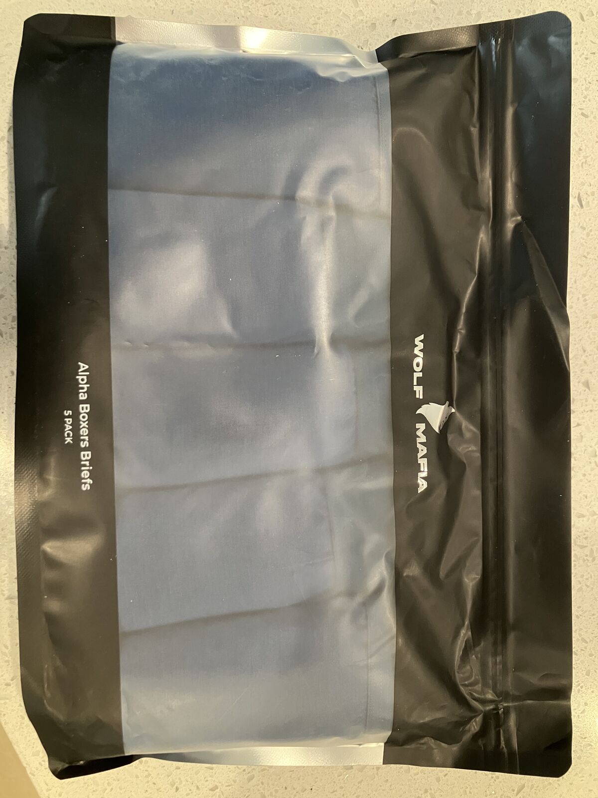 Wolf Mafia 5 packs of cotton boxer briefs-multiple sizes-Brand new