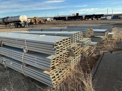 Carbon Steel C Chanel Iron 5x1.75 Stock #2601002