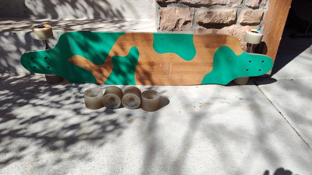 Globe Bannerstone Longboard Powell Peralta Wheels