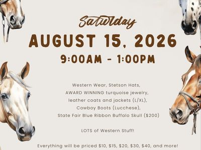 Western Yard Sale - West Jordan (Aug 15)
