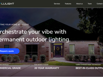 Turnkey Permanent Lighting Business – Van, Website, Inventory, Marketing System + Training – $30,000