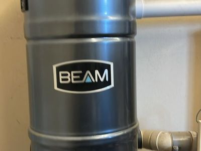 Beam Central Vacuum System with Attachments - Gray