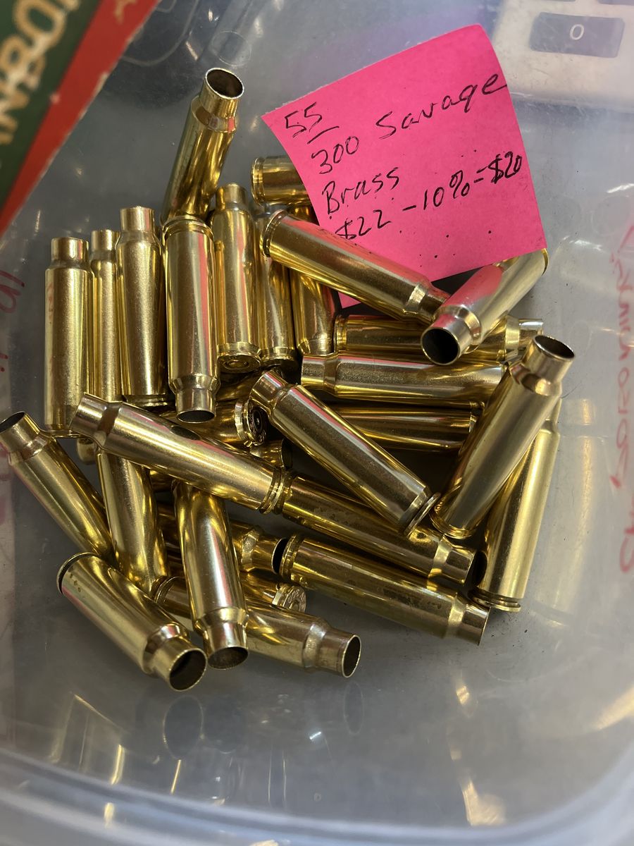 300 Savage Brass.