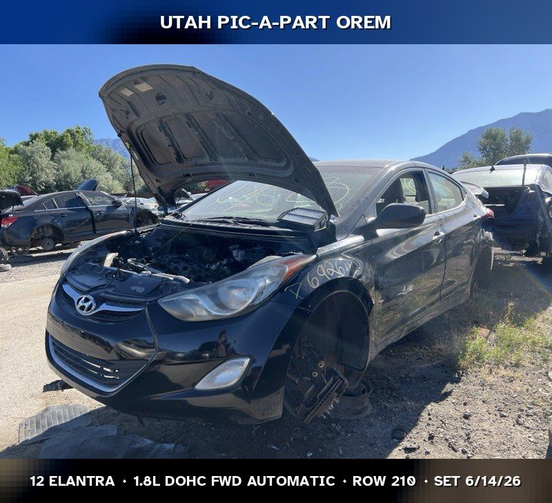 2012 Hyundai Elantra Parts - UTPAP Orem