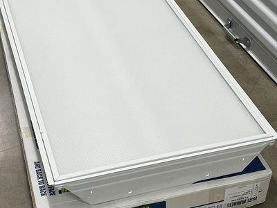 NEW, LED Fluorescent Light Fixture. 2 ft. x 4 ft. LED Troffer Light (I Have 20 of These)