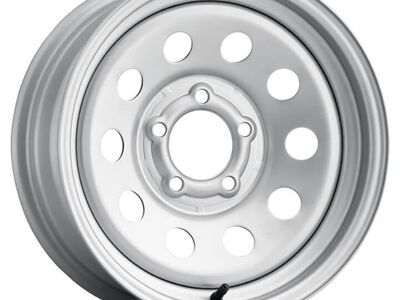 Allied Wheel - 15 X 5 Size / 5 X 4.5 Bolt P (Silver MOD) -Steel