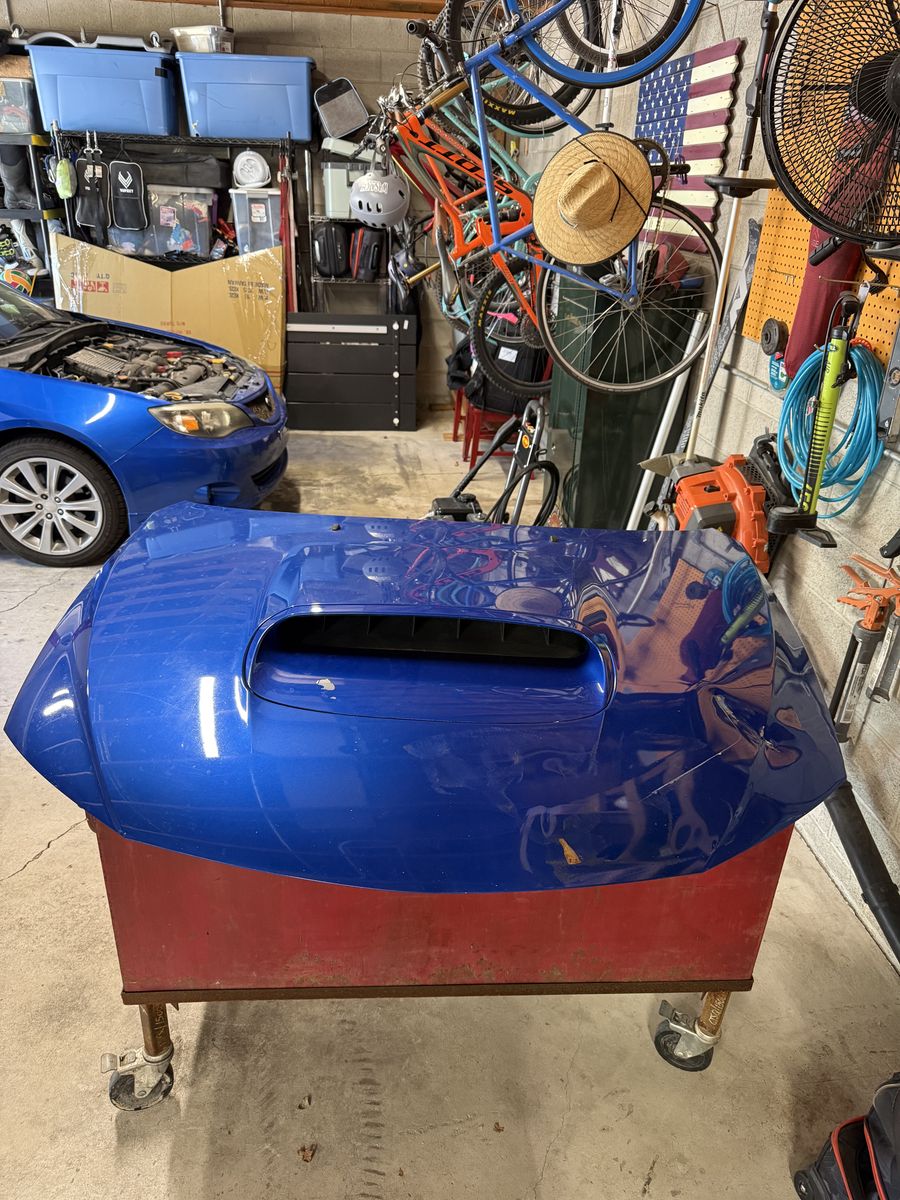 2008 Subaru WRX Sedan Hood