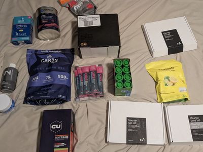 Running gels and fuel