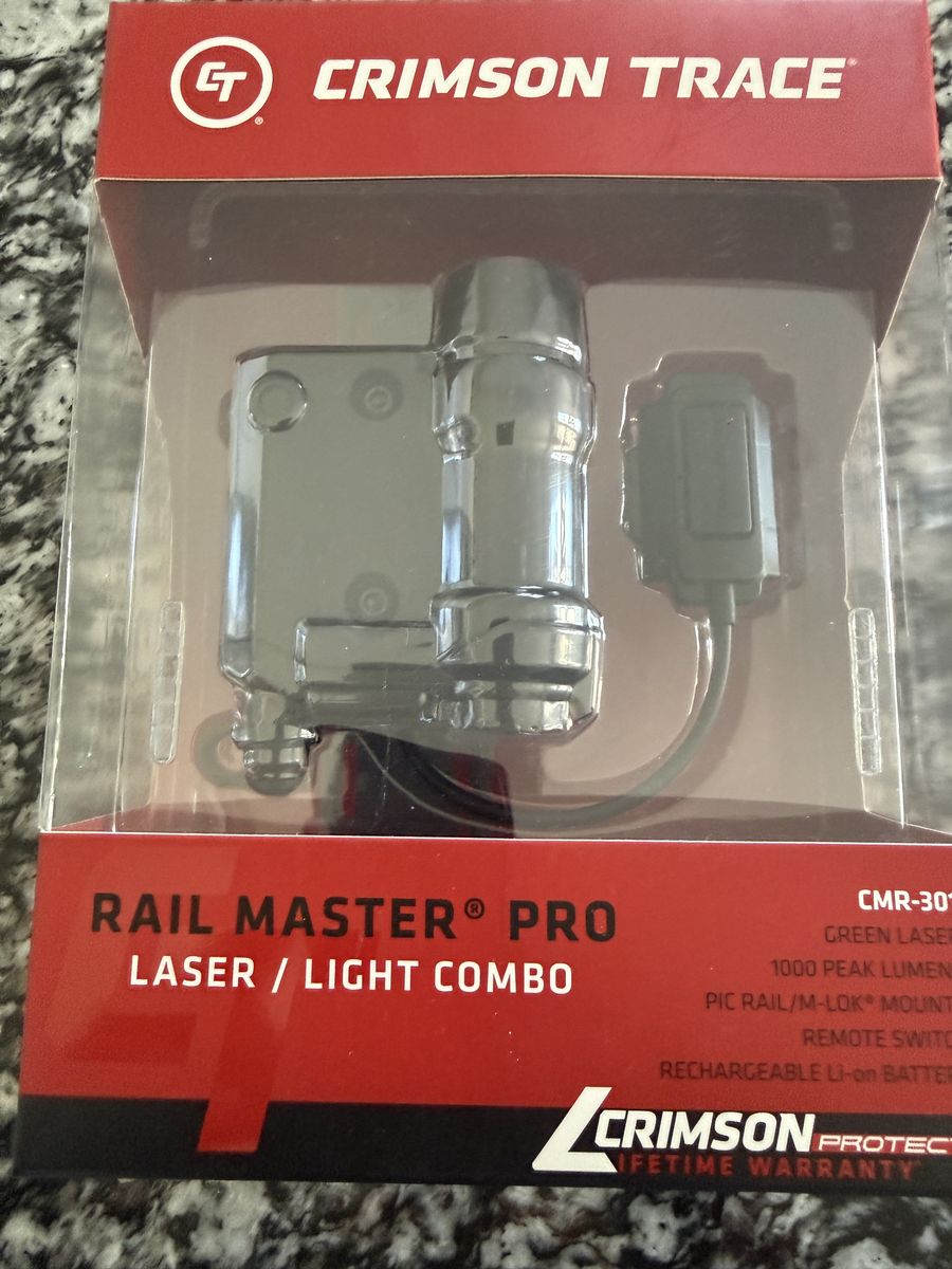 Crimson Trace rail master pro laser/light combo CMR-301