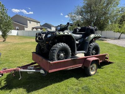 Polaris Sportsman 550 & Trailer