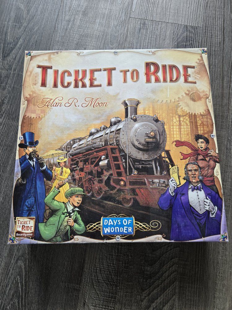 Ticket to Ride Board Game by Days of Wonder - Complete Used Excellent Condition