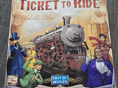 Ticket to Ride Board Game by Days of Wonder - Complete Used Excellent Condition