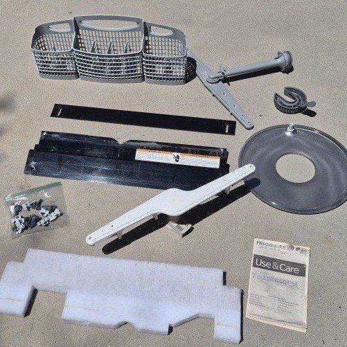 Frigidaire Dishwasher Parts & Accessories - Silverware Baskets, Spray Arm, Hardware, Manual