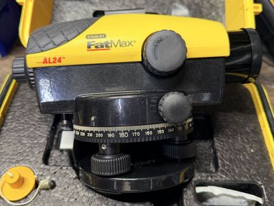 Stanley FatMax AL24 Automatic Level 24x Magnification Surveying Tool Yellow