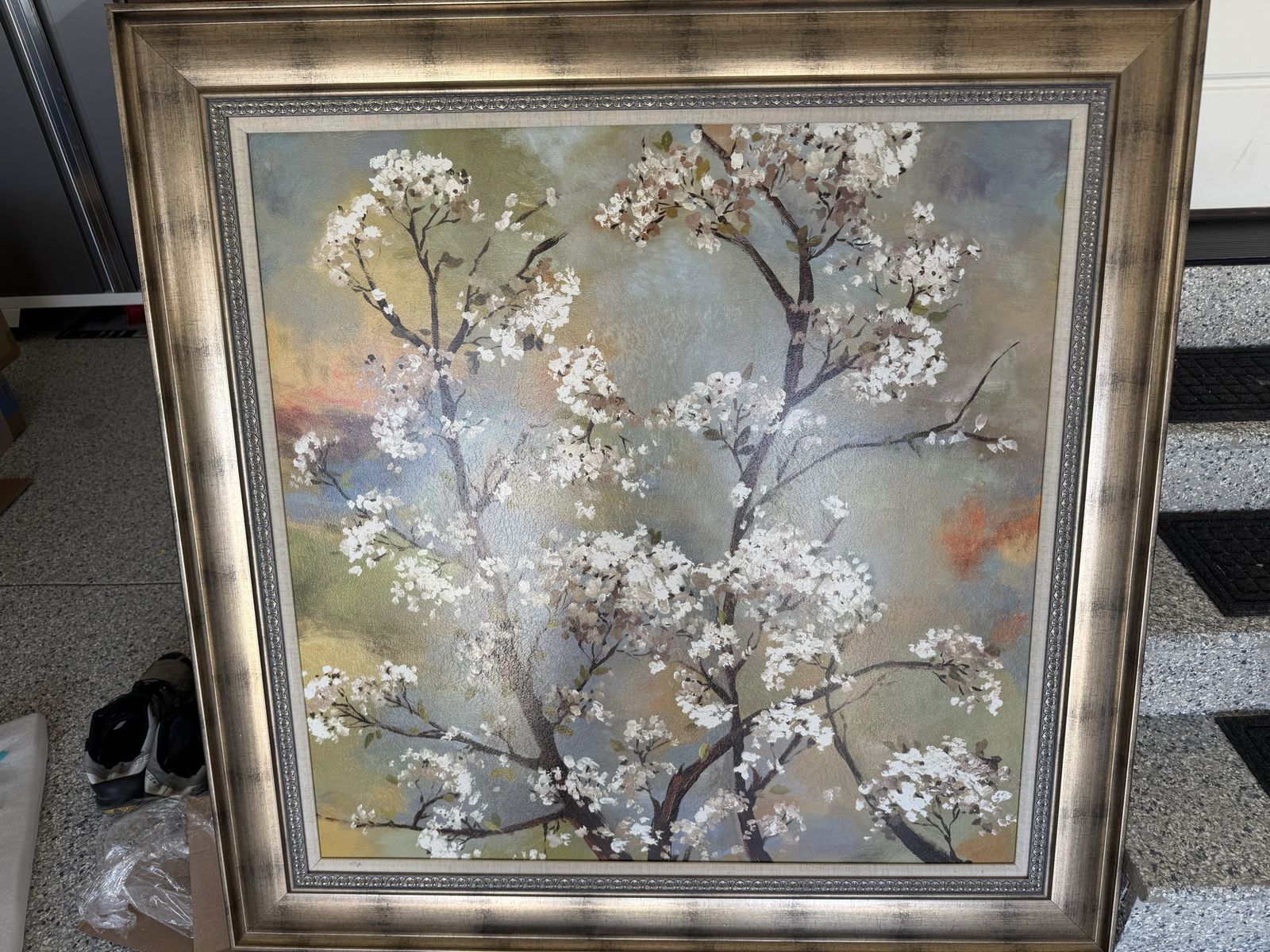 Beautiful cherry blossom art canvas art for sale!