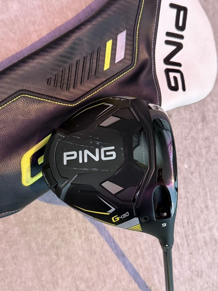 Ping G430 LST Driver 9 Black 2.0 X Flex 65X golf