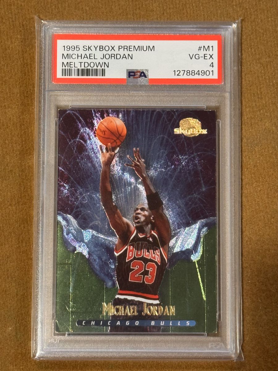 1995 Skybox Michael Jordan Meltdown #M1 PSA 4