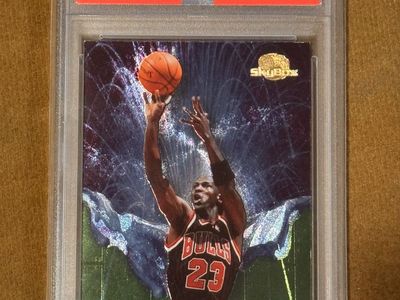 1995 Skybox Michael Jordan Meltdown #M1 PSA 4