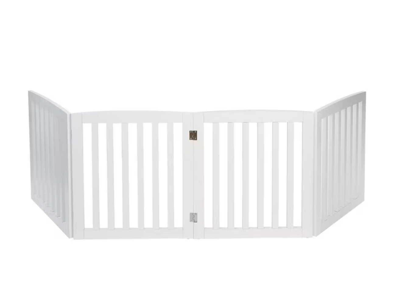 New Foldable 24"H  Pet Fence Home Entryway Doorway Indoor Dog Fence Pet Gate 4 Panels