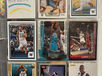 Charolette/New Orleans Hornets Basketball Cards