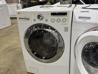 LG Direct Drive Front Load Washer - White, TrueBalance System