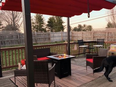 Purple Leaf 12’ x 10’ Aluminum Pergola w/ Retractable Canopy & LED Lights - (NEW IN BOX)