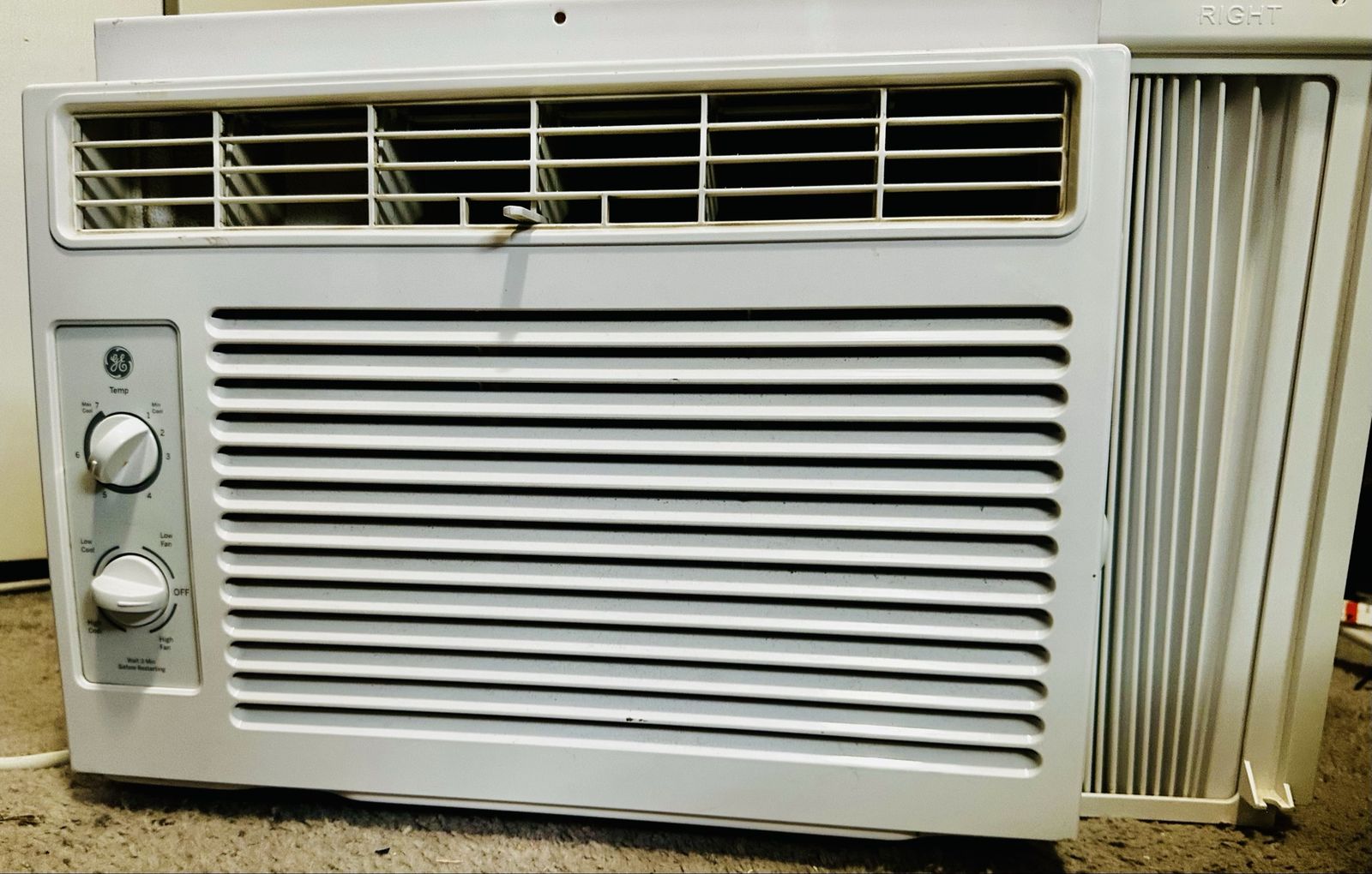 GE Window Air Conditioner, Compact Design