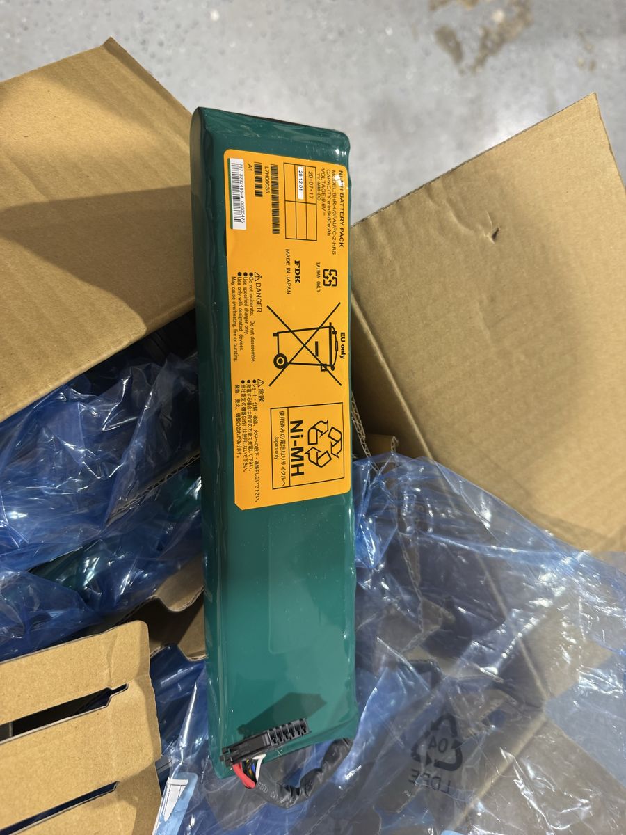 FDK Ni-MH Battery Pack 9.6V 5480mAh Model 8HR-4/3FAUPC-2-HRS