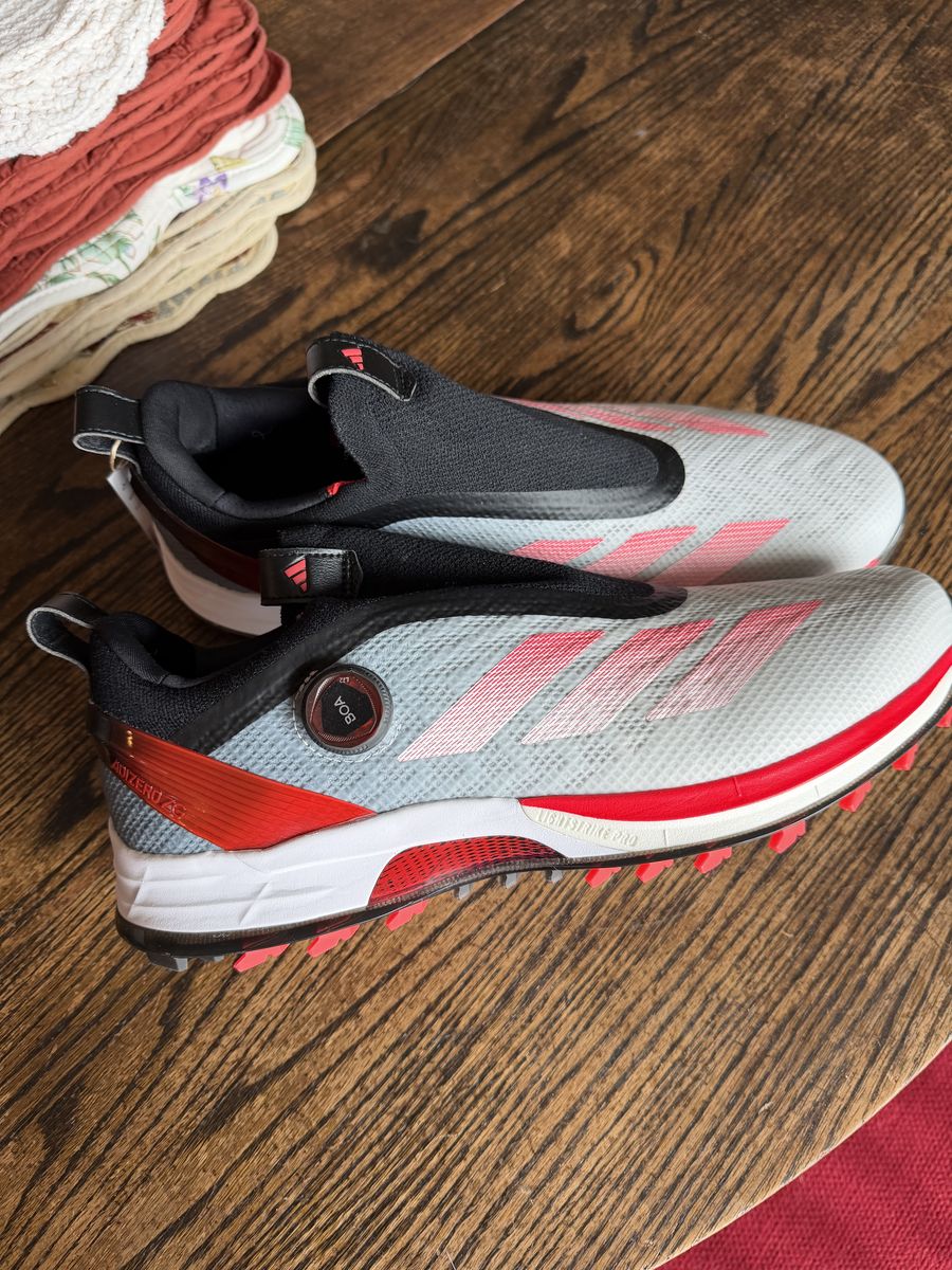 New, size 14 Adidas Adizero Golf Shoe.
