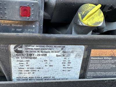 Refurbished Cummins Onan RV QG 3600 LP