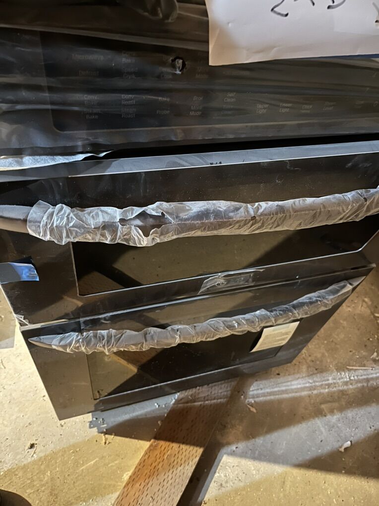 LG Double Oven Black Stainless 30 Width New