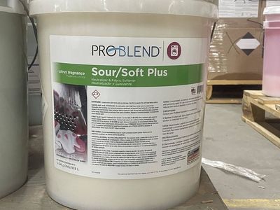Sour/Soft Plus Citrus Fabric Softener - 5 Gallon Pail
