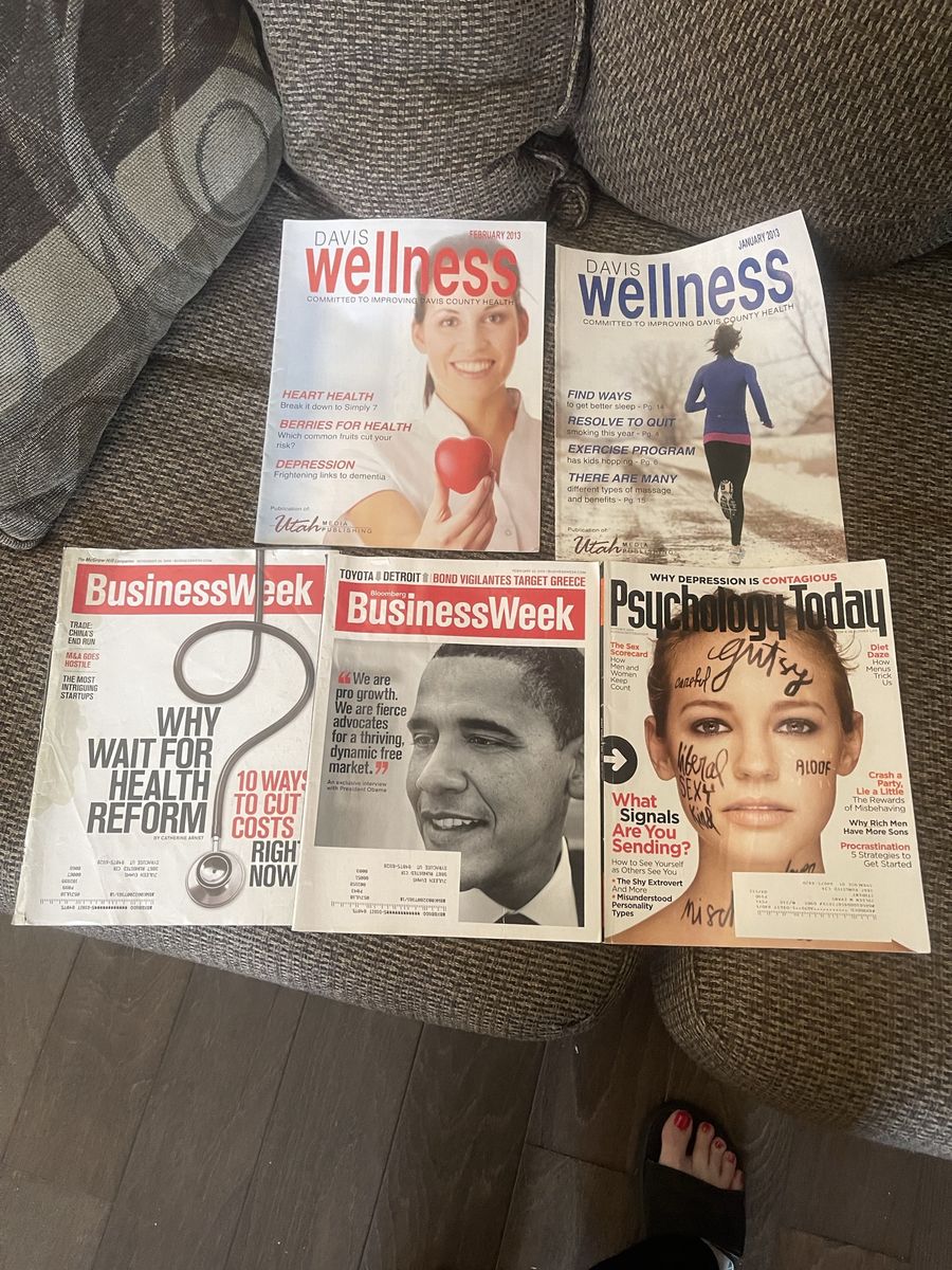 5 magazines
