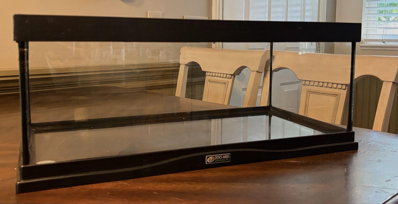 Zoo Med Low Enclosure 6-Gallon Terrarium for Small Pets, 20.5" L x 10.5" W x 8" H