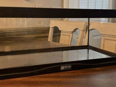 Zoo Med Low Enclosure 6-Gallon Terrarium for Small Pets, 20.5" L x 10.5" W x 8" H