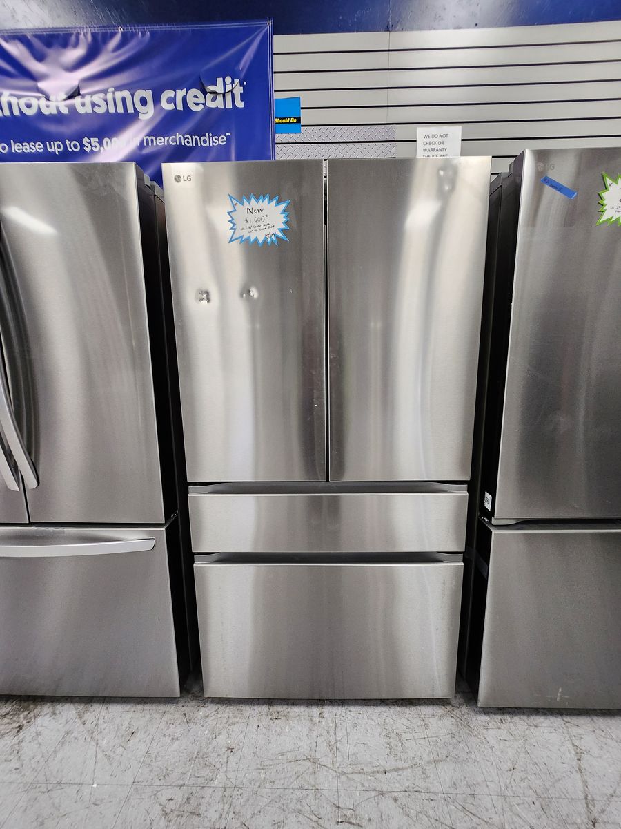 Brand New! LG Stainless Steel French Door Refrigerator with Bottom Freezer
