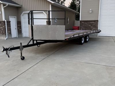 4 place snowmobile/atv trailer
