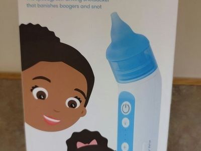 Frida Baby Electric NoseFrida Nasal Aspirator Kit with Case & Tips. Still Sealed NEW