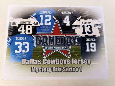 Autographed Dallas Cowboys Jerseys - Darren Woodson & Jay Novacek (Beckett COA)