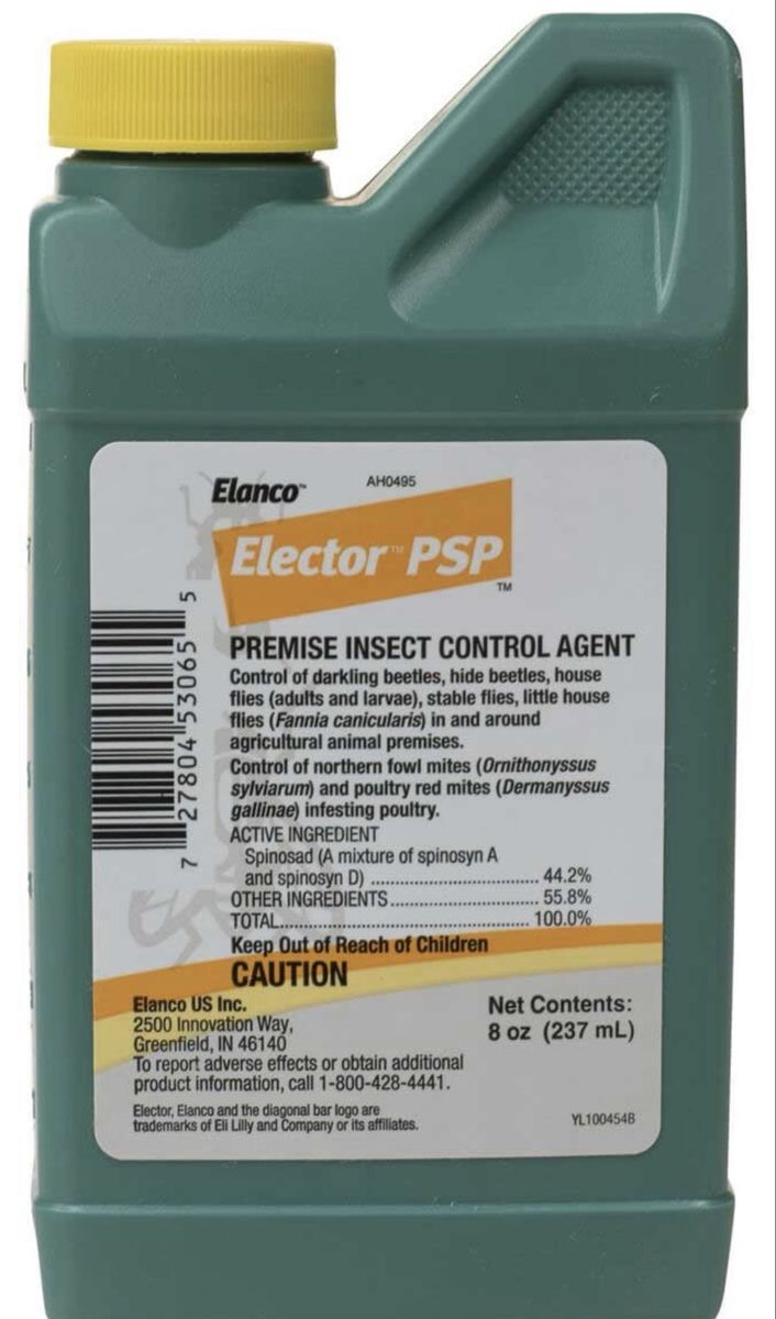 Elector psp chicken mite spray